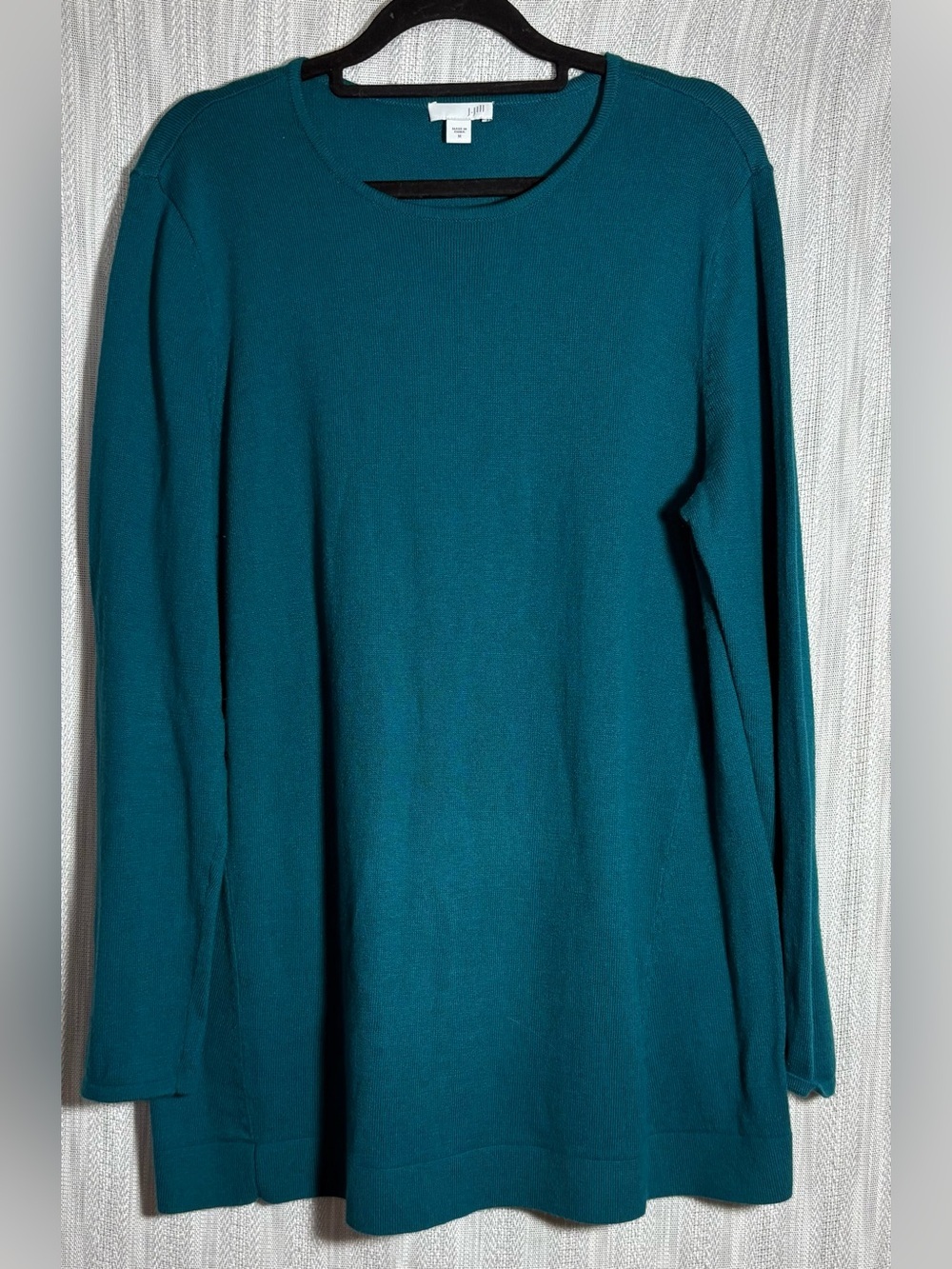 J. Jill Teal Long Sleeve Tunic Top